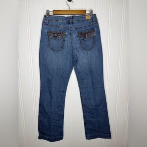 Bandolino Sydney  Womens Mid Rise Stretch Jeans Size 8